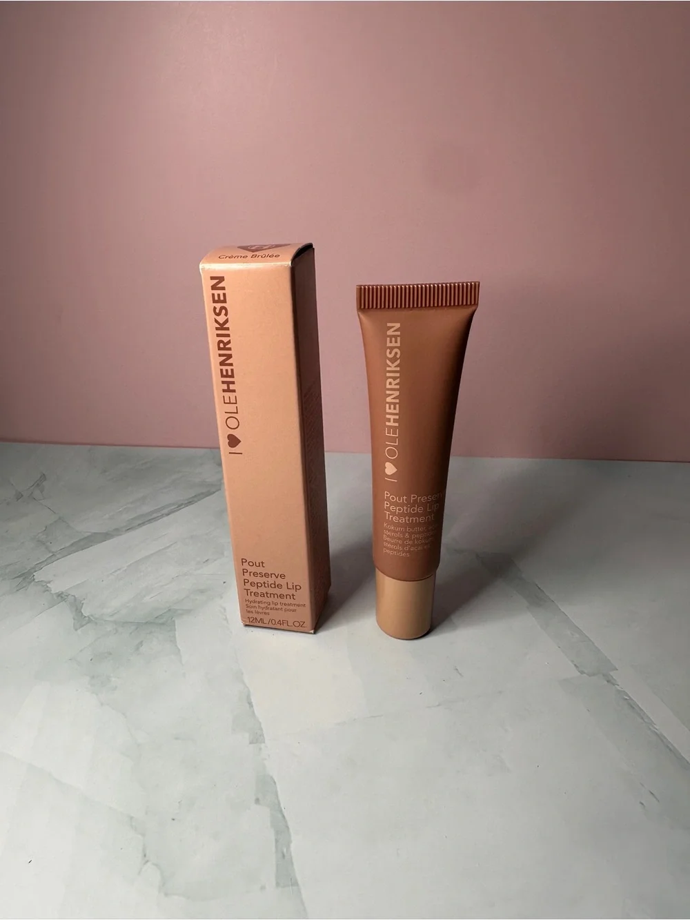 Ole Henriksen Pout Preserve Peptide Lip Treatment and makeup by Mario lipliner